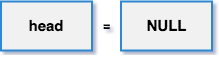 Linked list head node as NULL